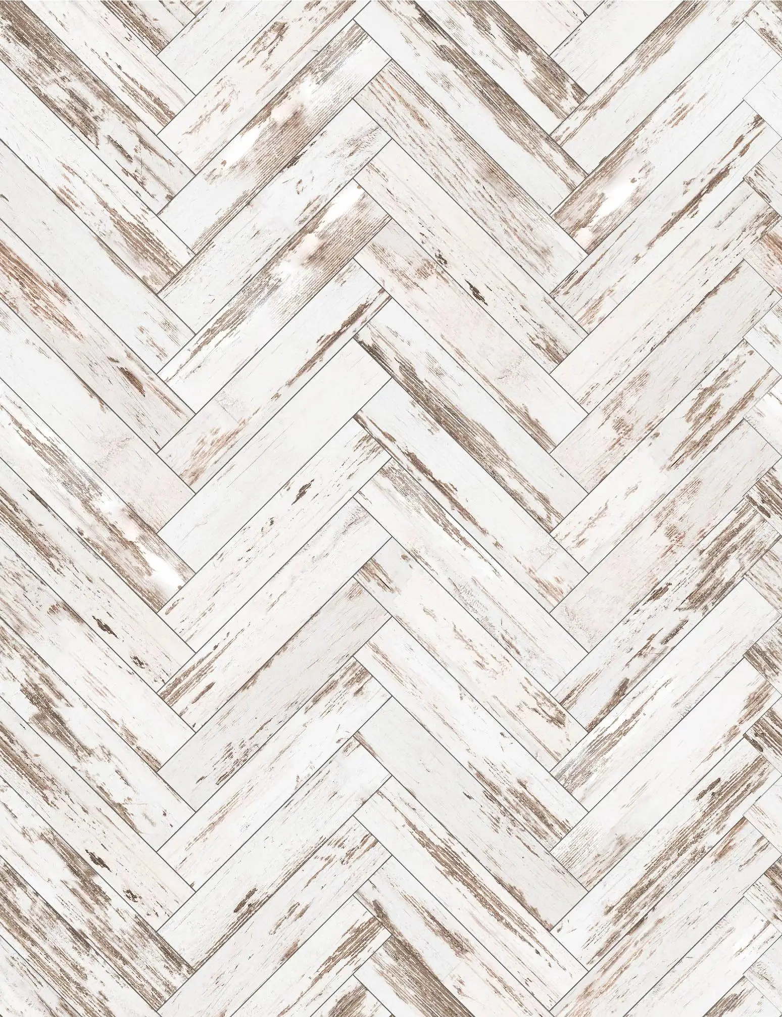 White Wood Peel and Stick Wallpaper Rustic Removable Contact Paper Herringbone Wood Boards Plank Self Adhesive Wall Paper