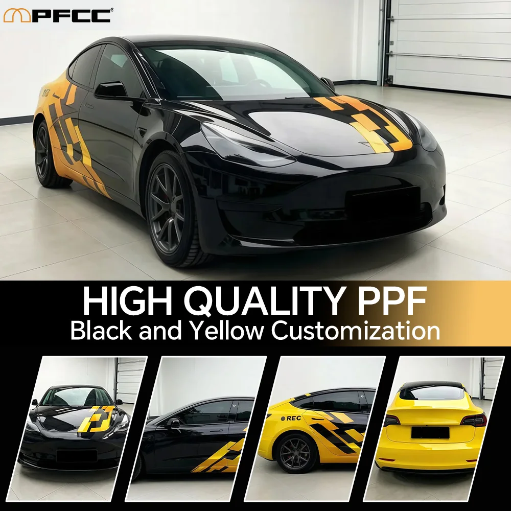 

Pre-cut Protection Film for Tesla Model Y 2023 2020 2021 2022 PPF Paint Transparent Car Sticker Kit car Accessorie Anti-Scratch