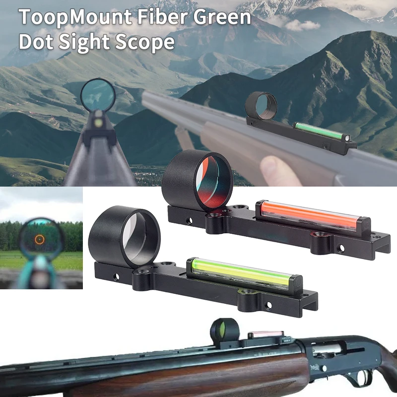 ศูนย์เล็งไฟเบอร์ออปติกสีแดงเขียว 1x28 พลังงานแสงอาทิตย์ พร้อมราง 11 มม. สำหรับปืนยิงล่าสัตว์แบบยุทธวิธี อุปกรณ์เสริมสำหรับกล้องเล็ง