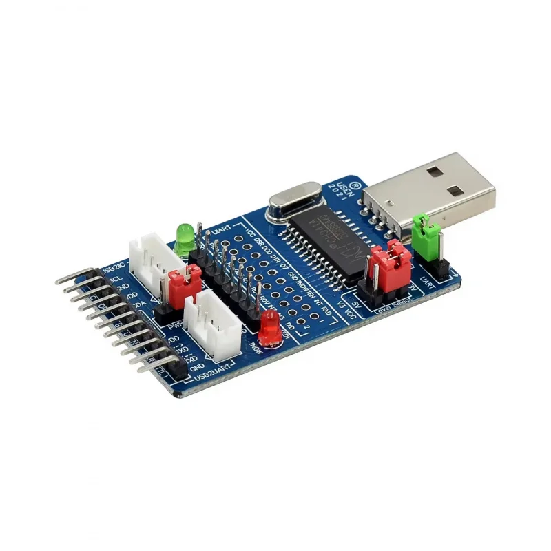CH341A USBTurnI2C/IIC/SPI/UART/TTL/ISPAdapter EPP/MEMConvertitore porta parallela