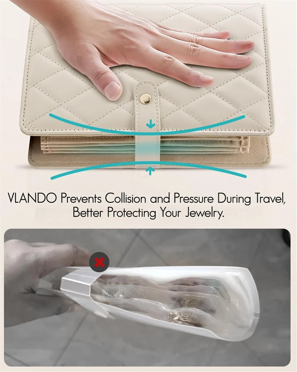 Caixa de Armazenamento de Joia - Ring Binder Box avaliação e preço