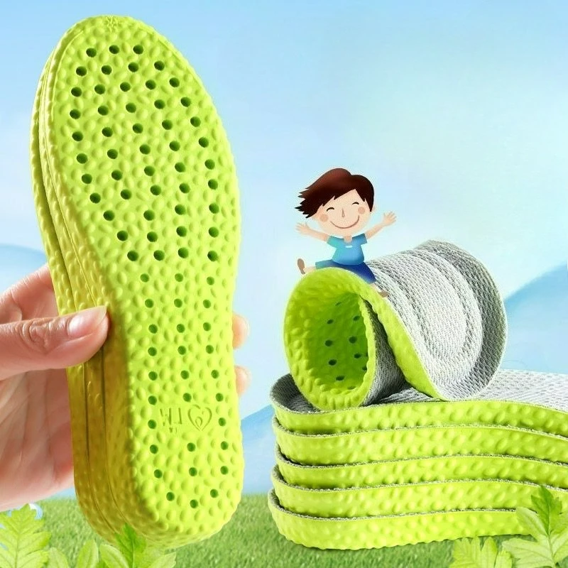 

EVA Children's Sports Shoe Insoles, Super Soft, Elastic, Breathable, Sweat-absorbing, Odor-resistant, Protective Foot Soft Pads