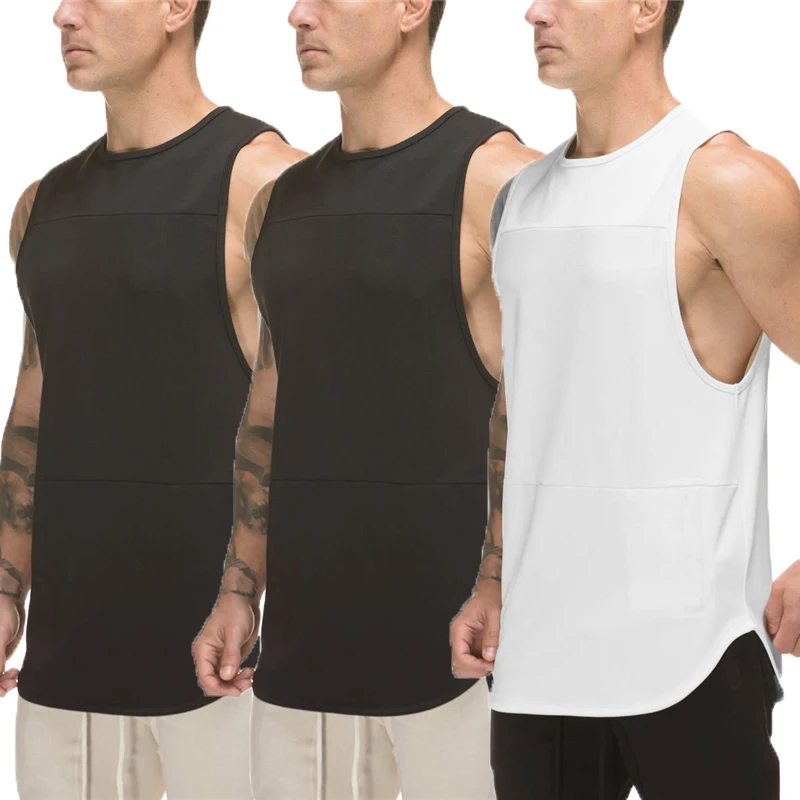 

Мужские повседневные спортивные майки для фитнеса и бодибилдинга, летние дышащие сетчатые быстросохнущие топы без рукавов для тренировок