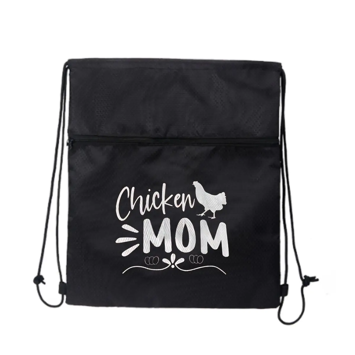 

Портативный дорожный рюкзак Chicken Mom Text Design Легкий простой спортивный рюкзак