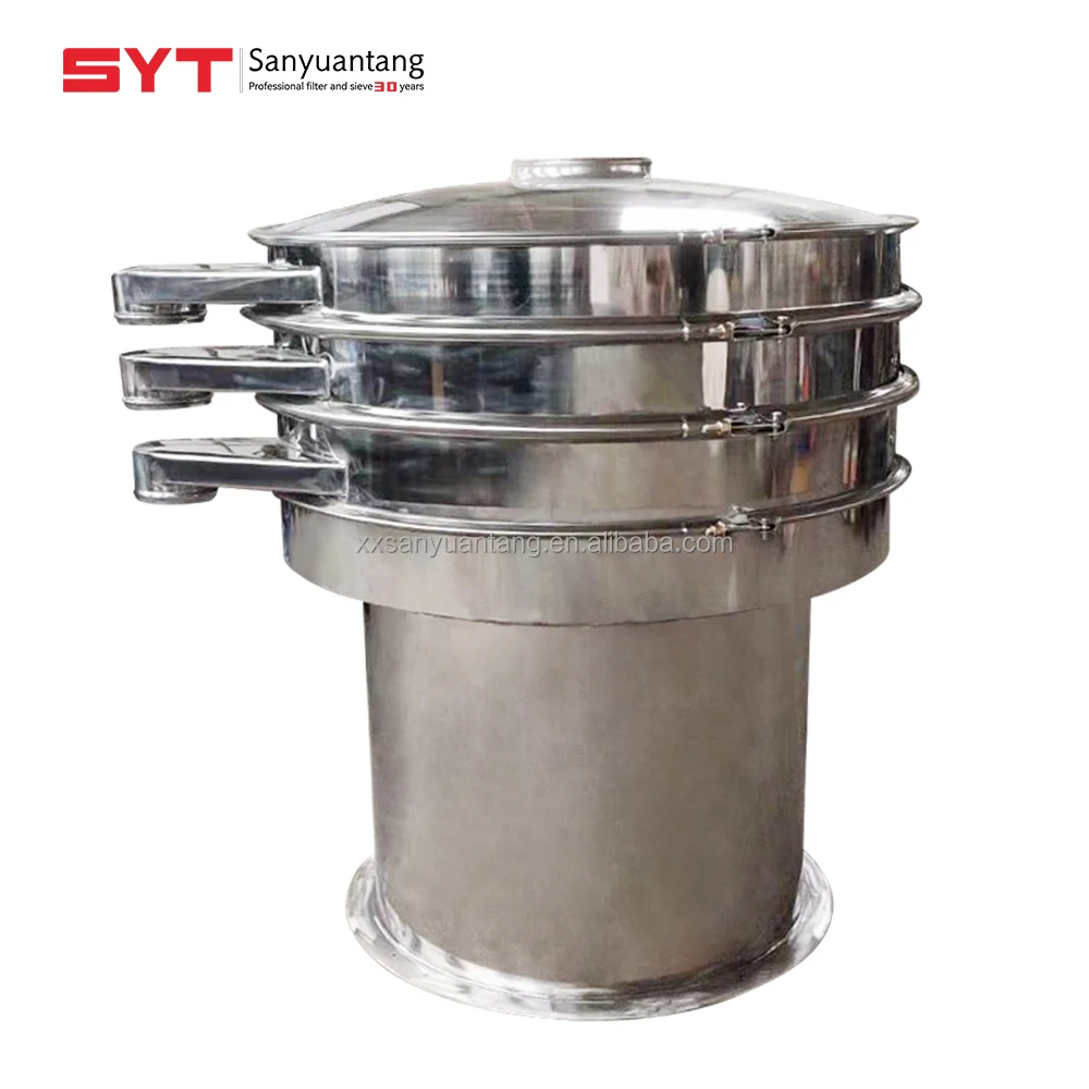 自動小麦粉振動ふるい砂ふるい機乾式ふるいふるい装置工業用振動ふるい食品粉末ふるい機