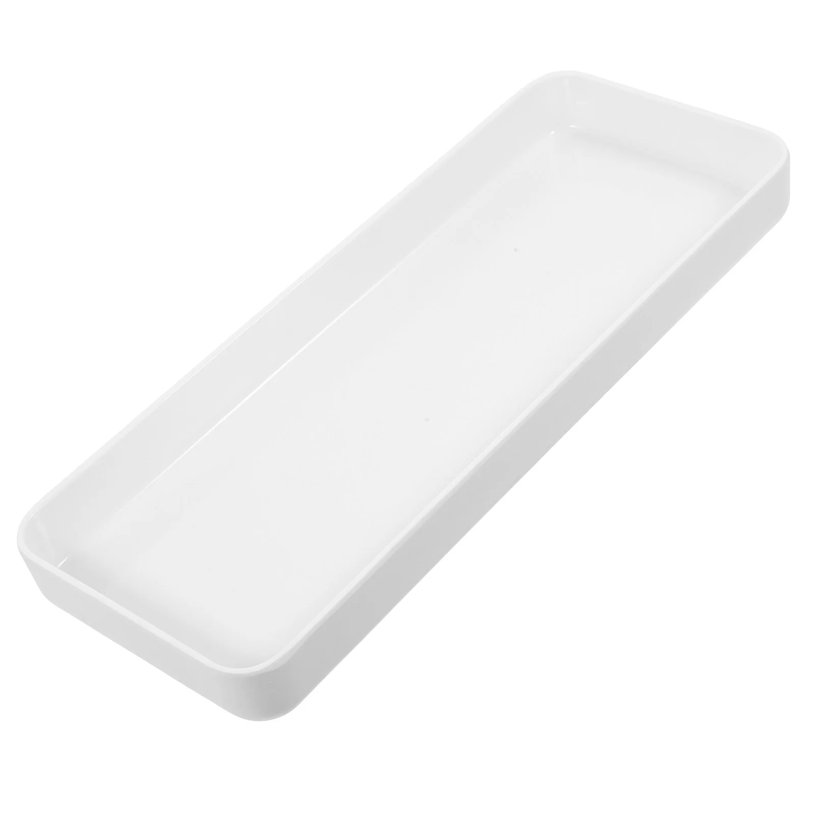 Rectangular Storage Tray Cosmetics Plate Bathroom Supply Soap Container Jewelry Holder Melamine Ring Dish