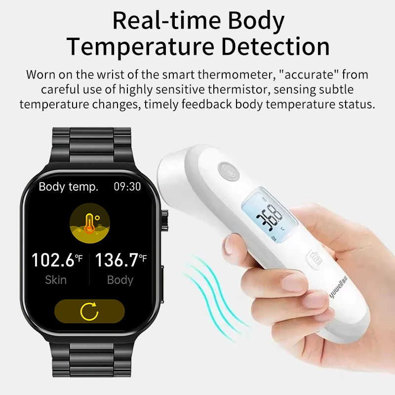 2026 ساعة ذكية للرجال سوار صحي معدل ضربات القلب مراقبة ضغط الدم الرياضة اللياقة البدنية بلوتوث دعوة ساعة ذكية لنظام أندرويد iOS