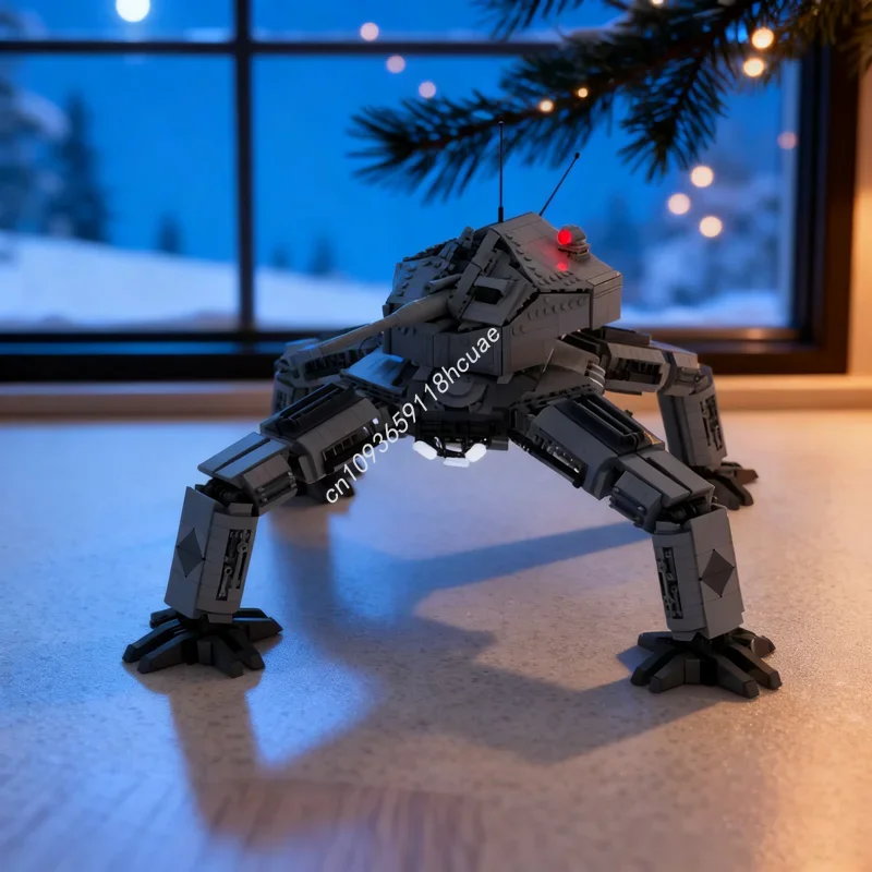 

3033pcs MOC Gehender Waffentr Ger Custom Master Model Building Blocks Christmas Gift Assemble DIY Toy Idea Education Birthday