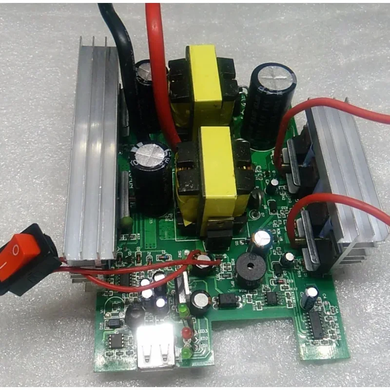 1000 ワット 12v2 4v 48v から 220v600 ワットインバーター回路基板ブースト