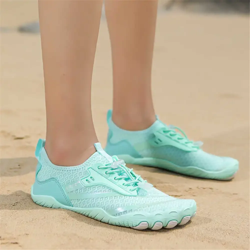 Taglia 37 pantofole da spiaggia per bambini antiscivolo scarpe da ginnastica verdi scarpe da donna sandali piatti da donna Sneakers sport tendenze esterne