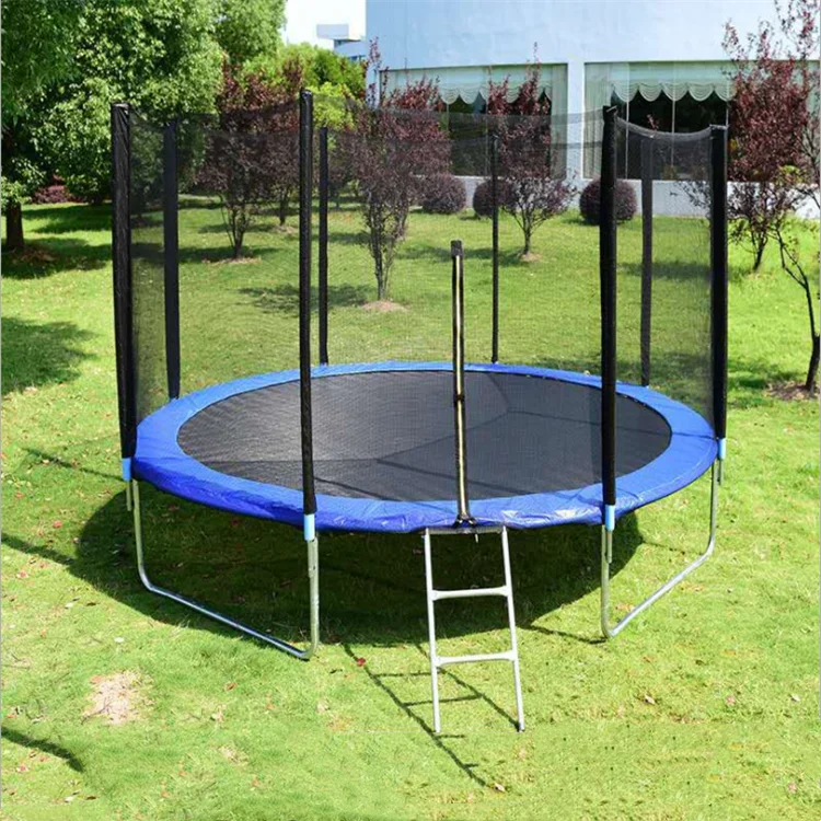 for Sale Cheap with Enclosure Safety Net 6ft 8ft 10ft 12ft 14ft 15ft 16ft Steel Big Garden Round Outdoor Trampoline