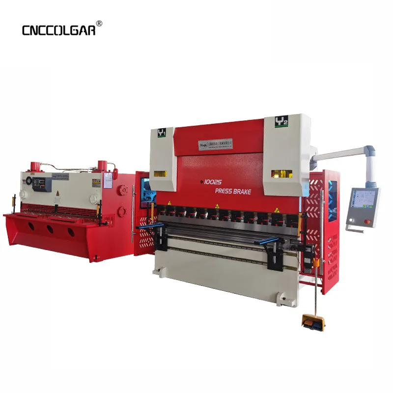 CNCColgar Automatic Control System 3+1 Axis Metal Sheet Cnc Press Brake