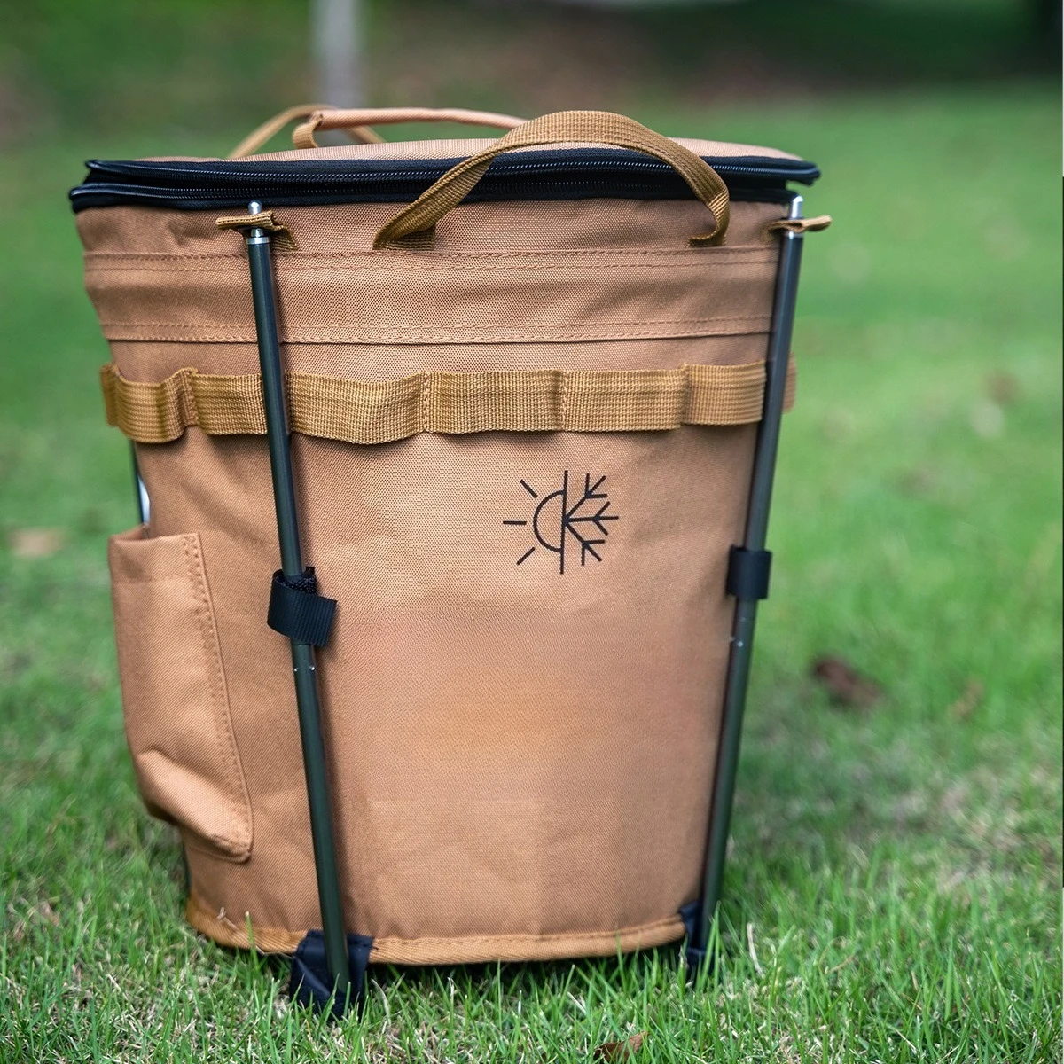Bolsa Térmica Plegable para Camping – Hielera Portátil Aislada para Exteriores, Picnic, Viajes, Uso en el Automóvil