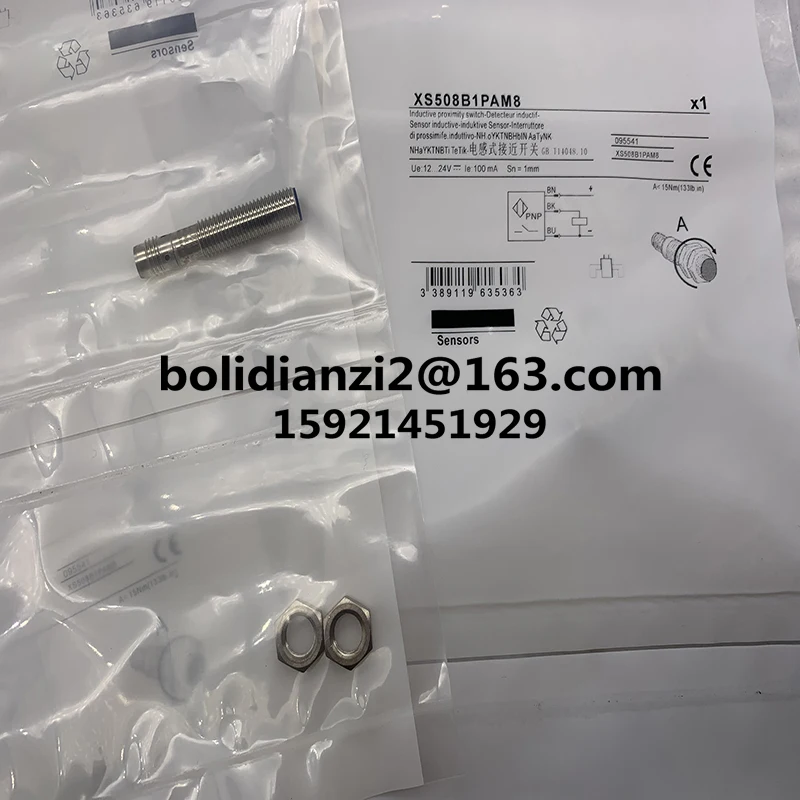 

XS508B1PAM8 XS508B1PBM8 XS508B1NAM8 XS508B1NBM8 Brand new off the shelf New genuine proximity switch sensor