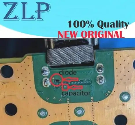 

For PlayStation 5 PS5 Backside-HDMI Port Connector Bottom Motherboard SMD 71 Diode Small Part Capacitor