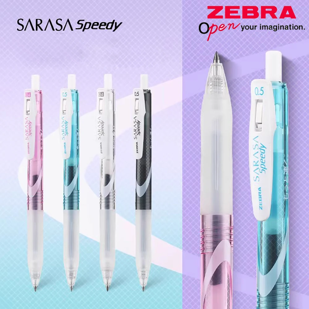 

1pcs Japan ZEBRA Gel Pen JJZ33Black Carbon Quick Drying Water Pen 0.4/0.5mm School Acsesories Back To School Kawaii Stationary