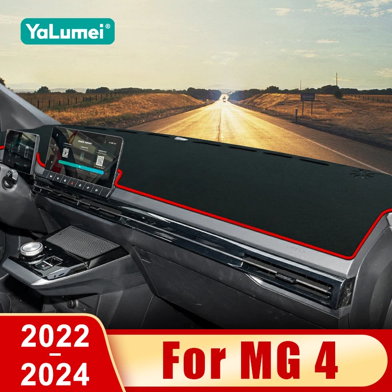 

For MG 4 MG4 EV Electric EH32 Mulan 2022 2023 2024 2025 Car Dashboard Sun Shade Cover Instrument Desk Non-slip Mat Accessories