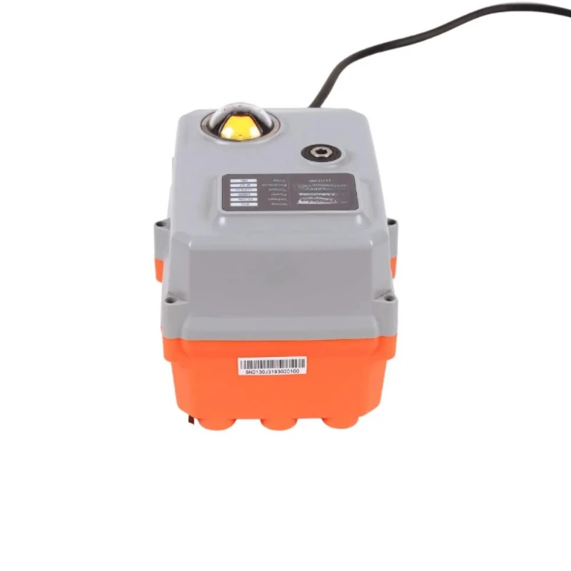 Attuatore elettrico per valvola a sfera con giro rotante motorizzato intelligente AC/DC ad alta pressione 95-265 Parti della valvola di coppia da 90 gradi 100Nm