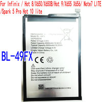 New BL-49FX Battery For Infinix / Hot 8/9/10 Lite X650 X650B X655 X656 Note7 Spark 5 Pro