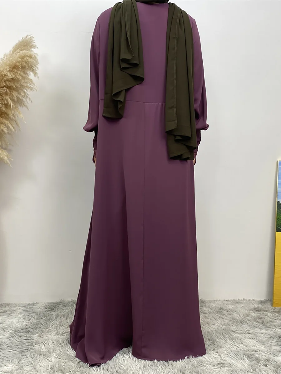 عباية تشاومينغ دبي Musulman De Mode فستان حجاب تركيا قفطان إسلامي ملابس إسلامية للنساء رداء متواضع قفطان ماروكين عيد 40
