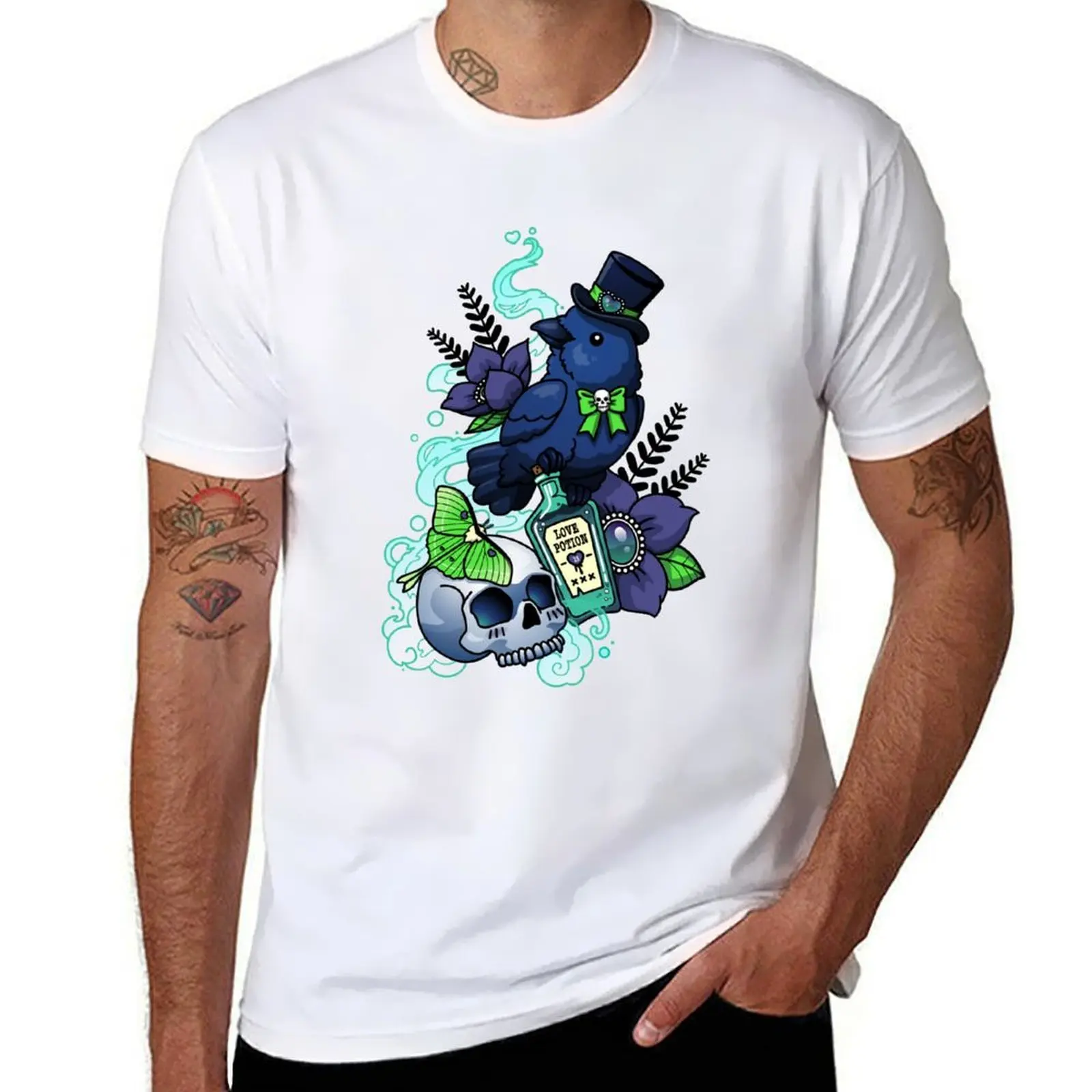 

Chubby Mr. Raven T-Shirt anime tshirt t shirt for man 100 percent cotton T-Shirt