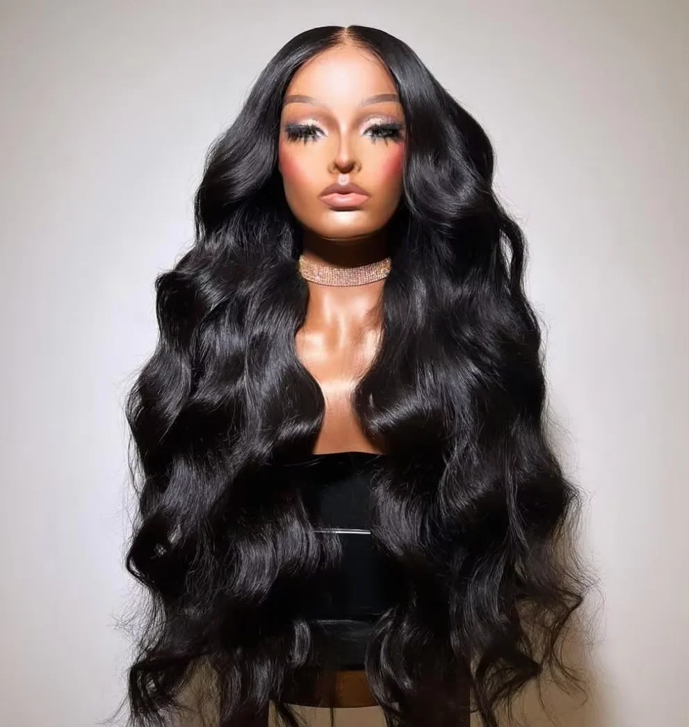 

30 40 Inch Body Wave 13x6 HD Lace Frontal Wig Human Hair Water Wave 5x5 Glueless Pre Plucked Lace Front Wig For Woman