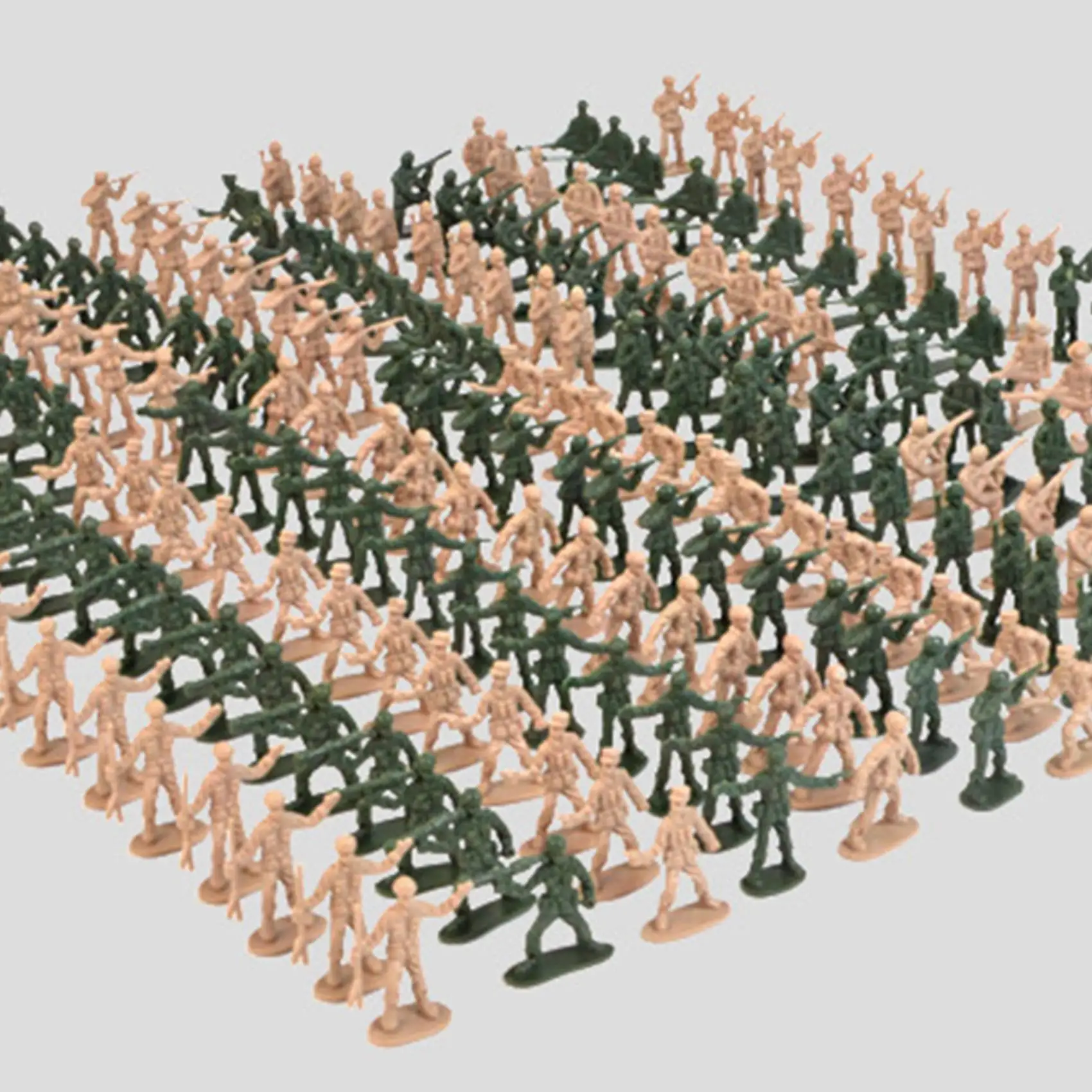 M15K360Pcs/Set 1/72 DIY Simulation Plastic Soldiers Figurine Figures Model Mini Soldier Figures Sand Table Accessories