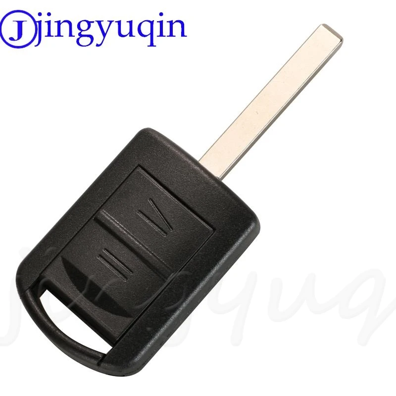 Jingyuqin 2 Knoppen Afstandsbediening Autosleutel Case Shell voor Opel Vauxhall Corsa c Meriva astra h jg d Combo autosleutels Fob Micro Schakelaar