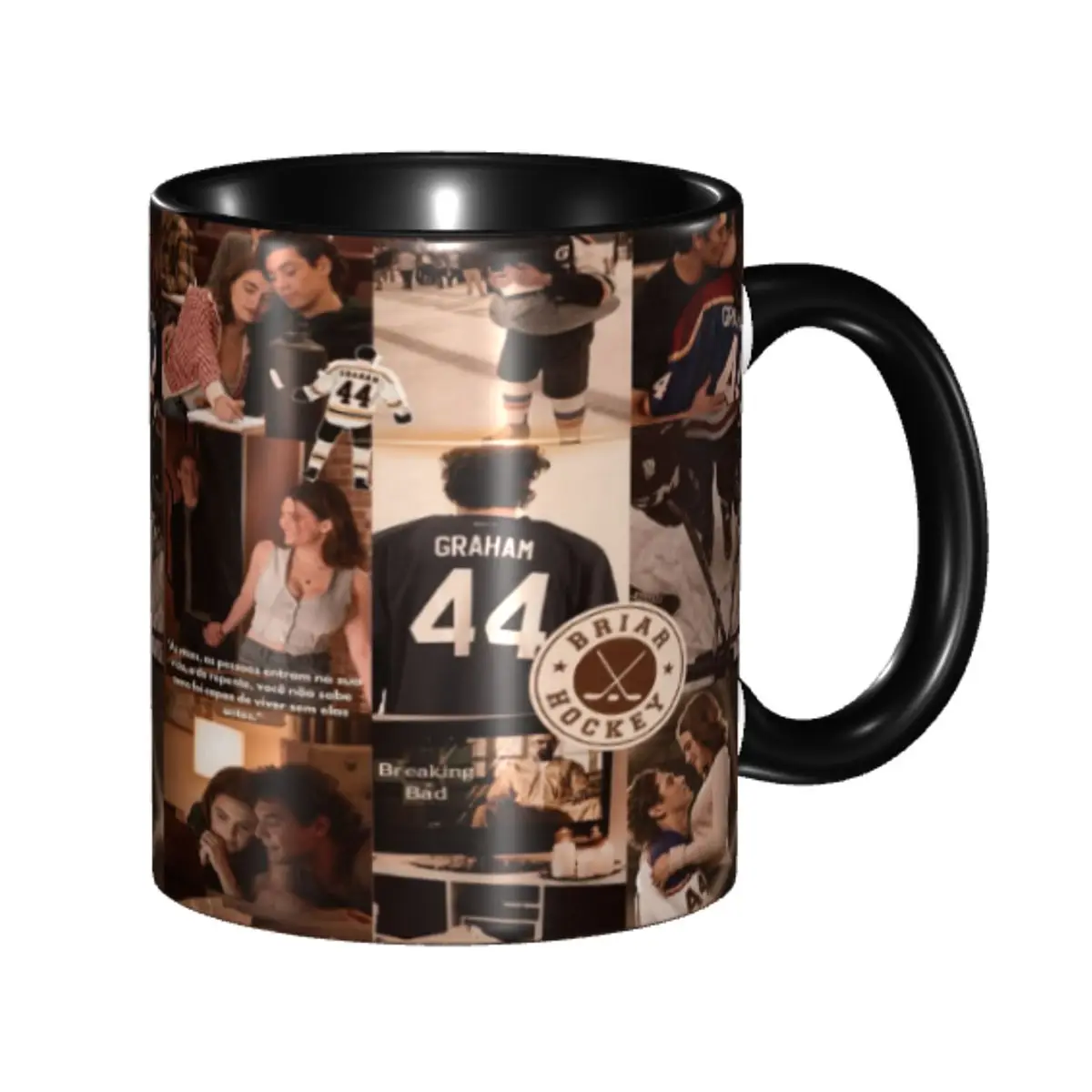 Off Campus Stephen Kalyn Briar Graham 44 Gift Mugs for Kids Adult Funny Tea Cup Present for Home