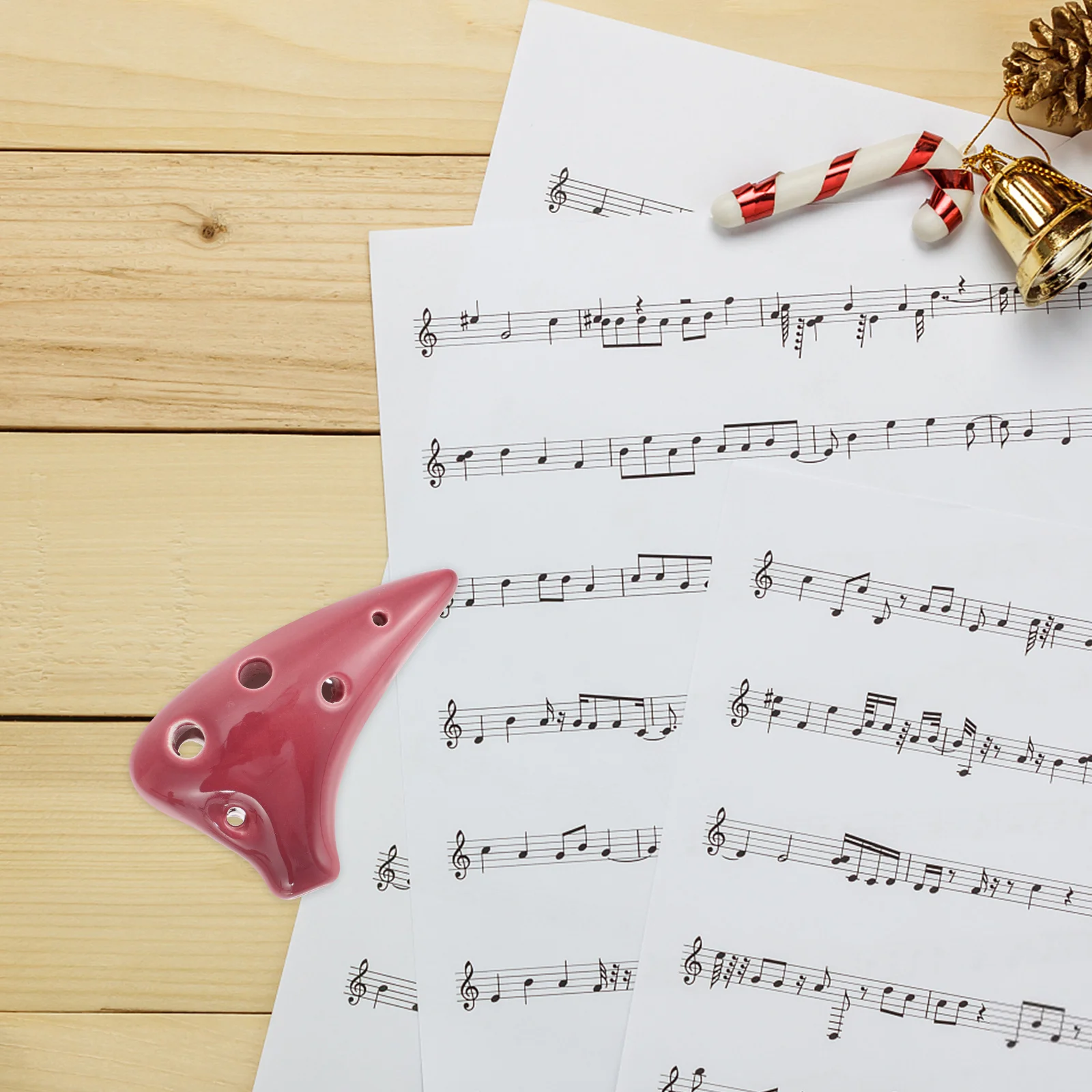 

6 Hole Mini Ocarina in Dolomite Material Lightweight Portable Flute for Kids Adults Beginner Friendly Melodious Sound Travel