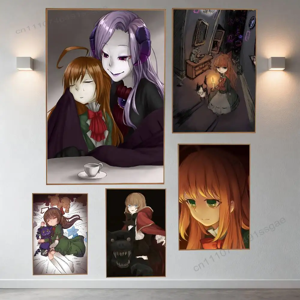 

Game F-Faust Alptraum Poster Wall For Sticky Decoration Waterproof Home Living Room Bedroom Bar