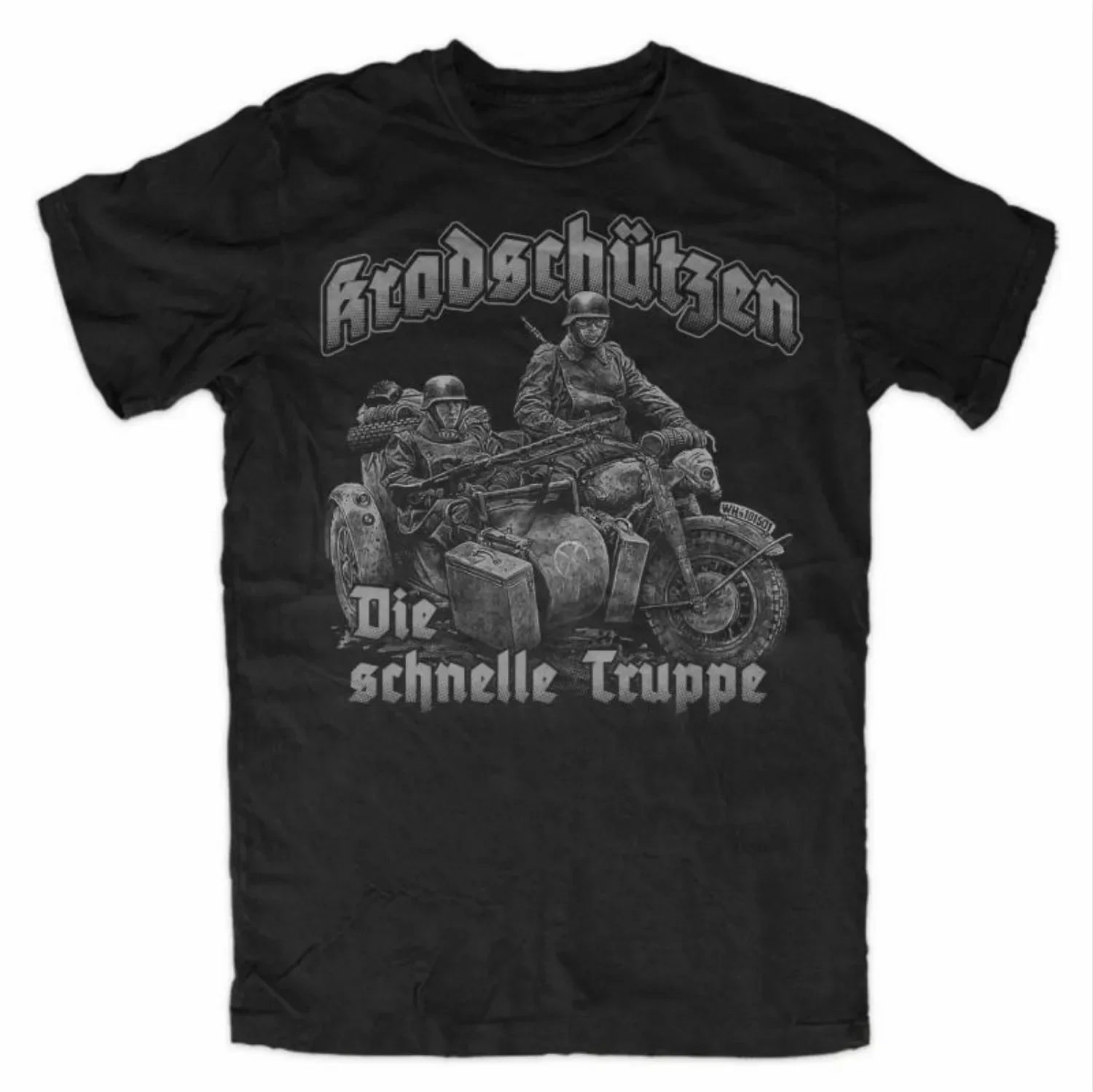 

Wehrmacht Fast Troop Bundeswehr Motorized Infantry T-Shirt. Summer Cotton Short Sleeve O-Neck Mens T Shirt New S-3XL