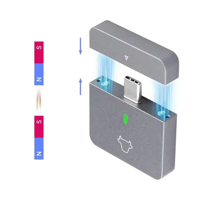 M.2 Nvme 2230 SSD Enclosure USB C Adapter 10Gbps USB3.2 Gen2 External Case Box For M2 2230 Nvme SN740/SN530 520/PM991A B Durable