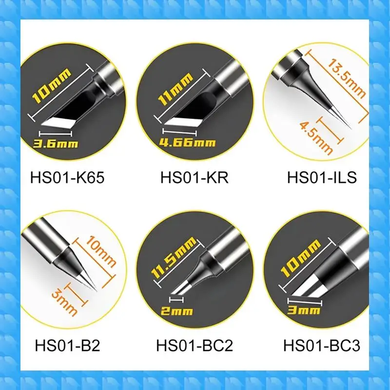 

ETRT Replace Soldering Tip Kits For HS01 Soldering Iron