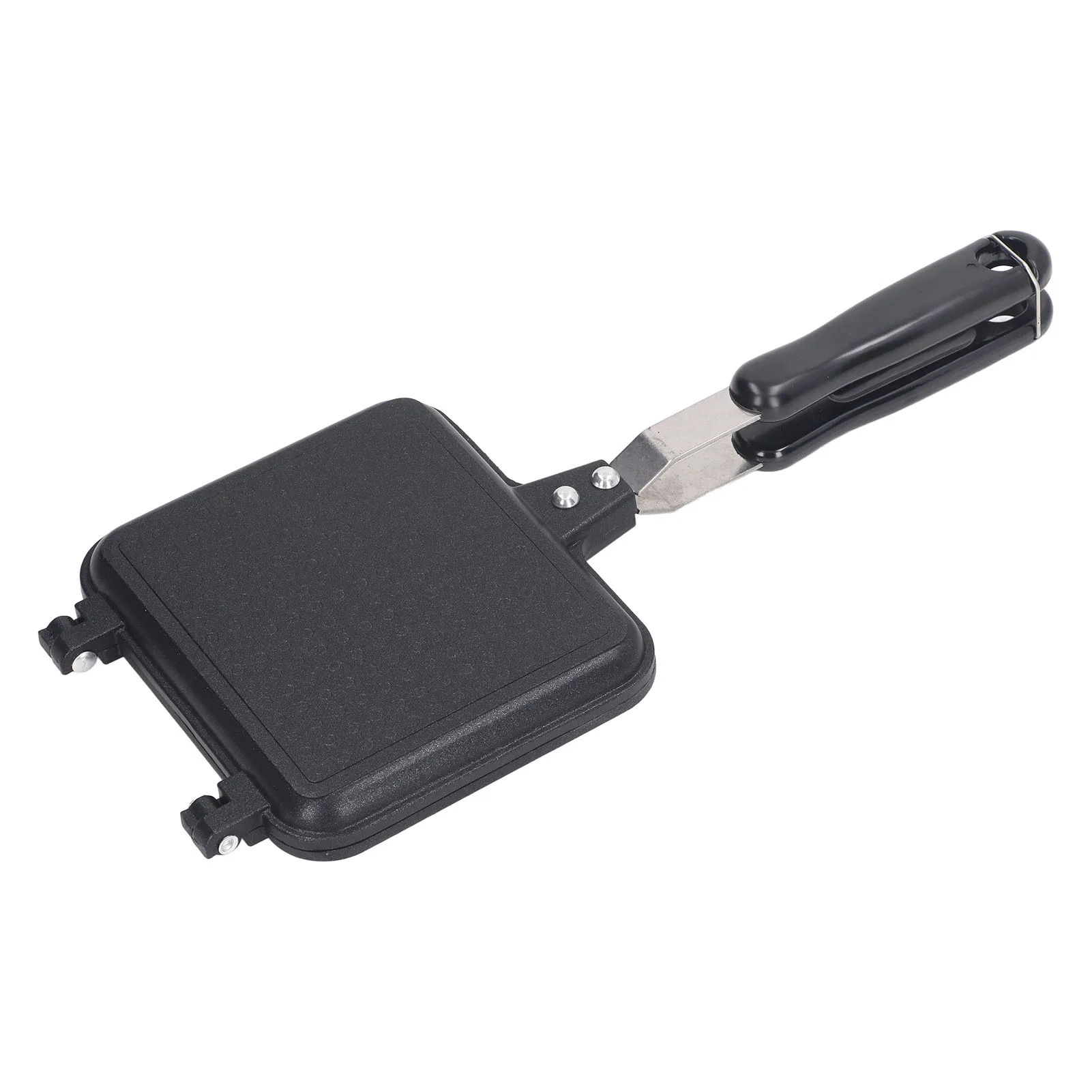 

Sandwich Maker Aluminium Alloy Anti Stick Double Sided Bread Panini Baking Press Flip Pan For Naans Bread Pancake French toast