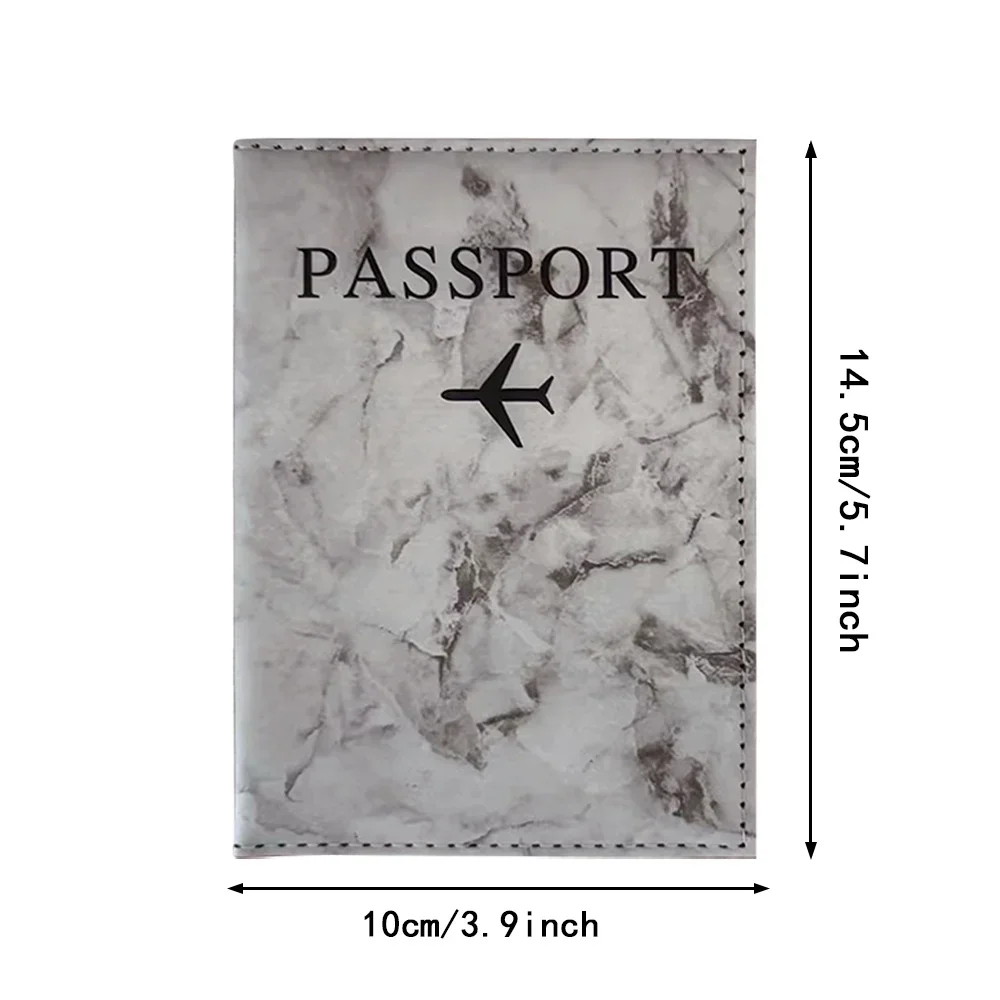 Passport Cover Multi-Function Certificate Storage Bag Credit Card Passport Storage Bags Purple Flower Series Travel Essentials