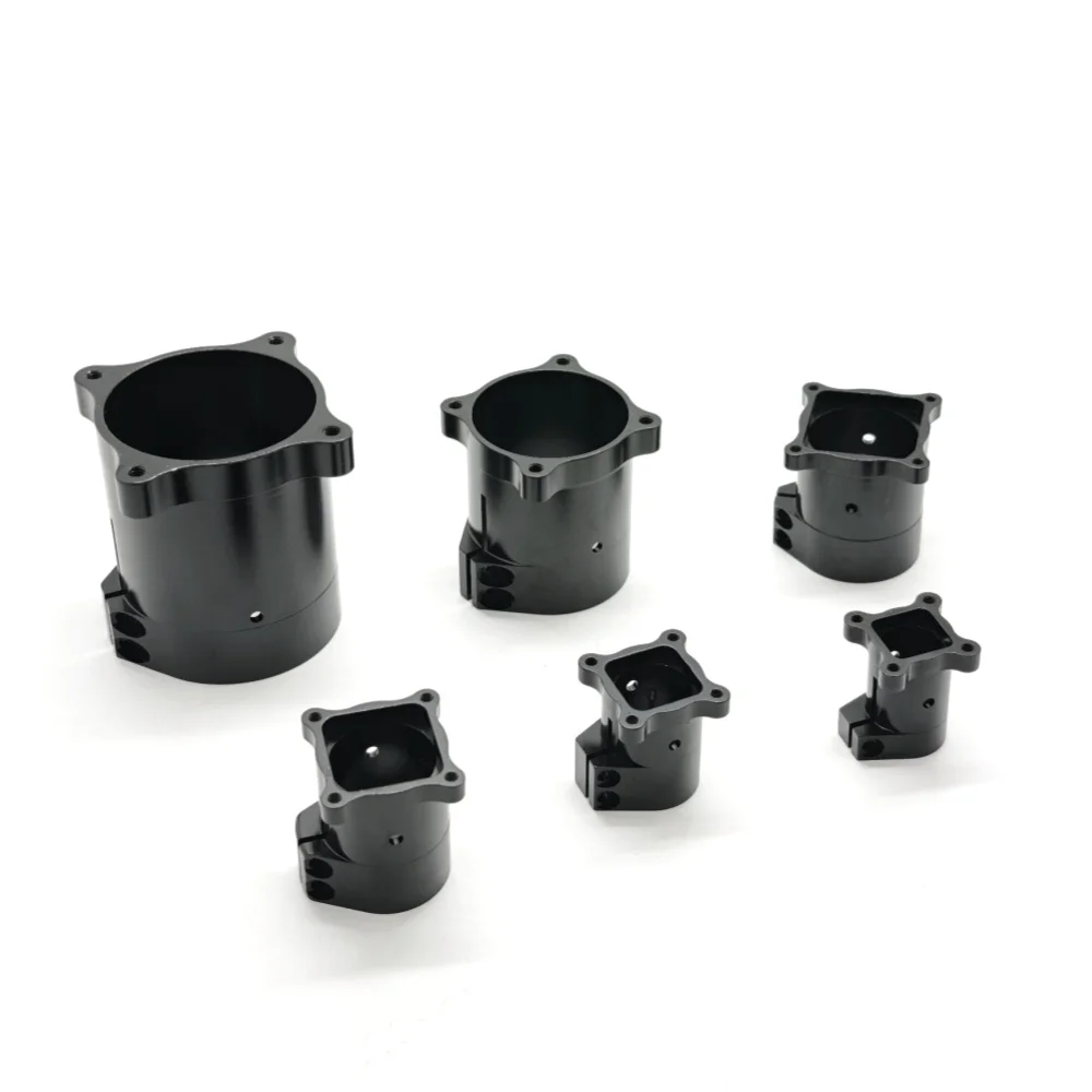 1PC 16/20/25/30/40/50 mm nozzles, Vertical mounting brackets for multi-rotor drone landing gear, arm connection fittings
