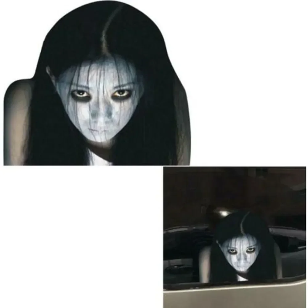 

1 шт. автомобиль внедорожник заднее окно ночной светоотражающий призрак дьявол наклейка наклейка DIY универсальные принадлежности для салона автомобиля