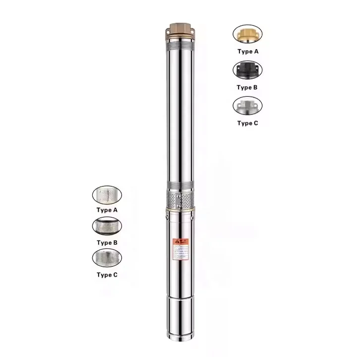 3SDM3-18 Water Pump 220V 60Hz 1.1KW 1.5HP Deep Well Borehole Submersible Pump Suitable for Agriculture Irrigation