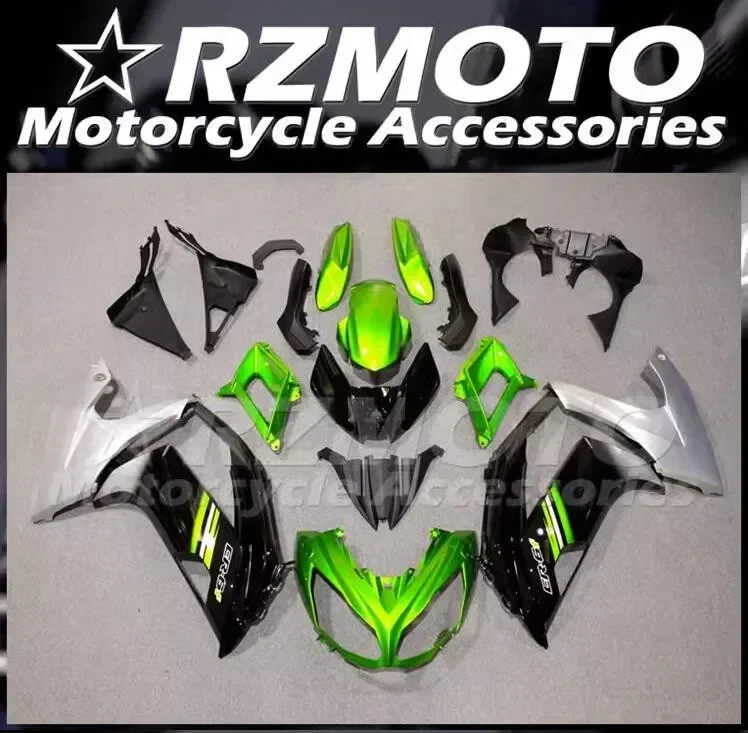 New ABS Fairings Kit Fit For Kawasaki 650 ER6F 2012 2013 2014 2015 2016 12 13 14 15 16 Bodywork Set Green