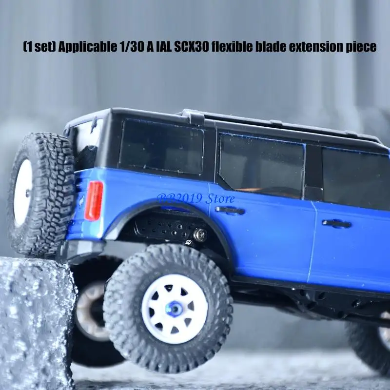 Q0KB Weather Resistant Flexible Extension Upgrade For 1/30 SCX30 Remote Control Model Car Accessory