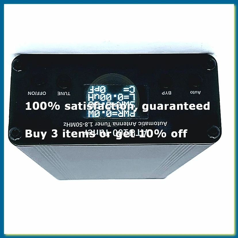 ●ATU-100 Automatic Antenna Tuner 100W HF Auto Antenna Tuner ATU100 By N7DDC V3.2