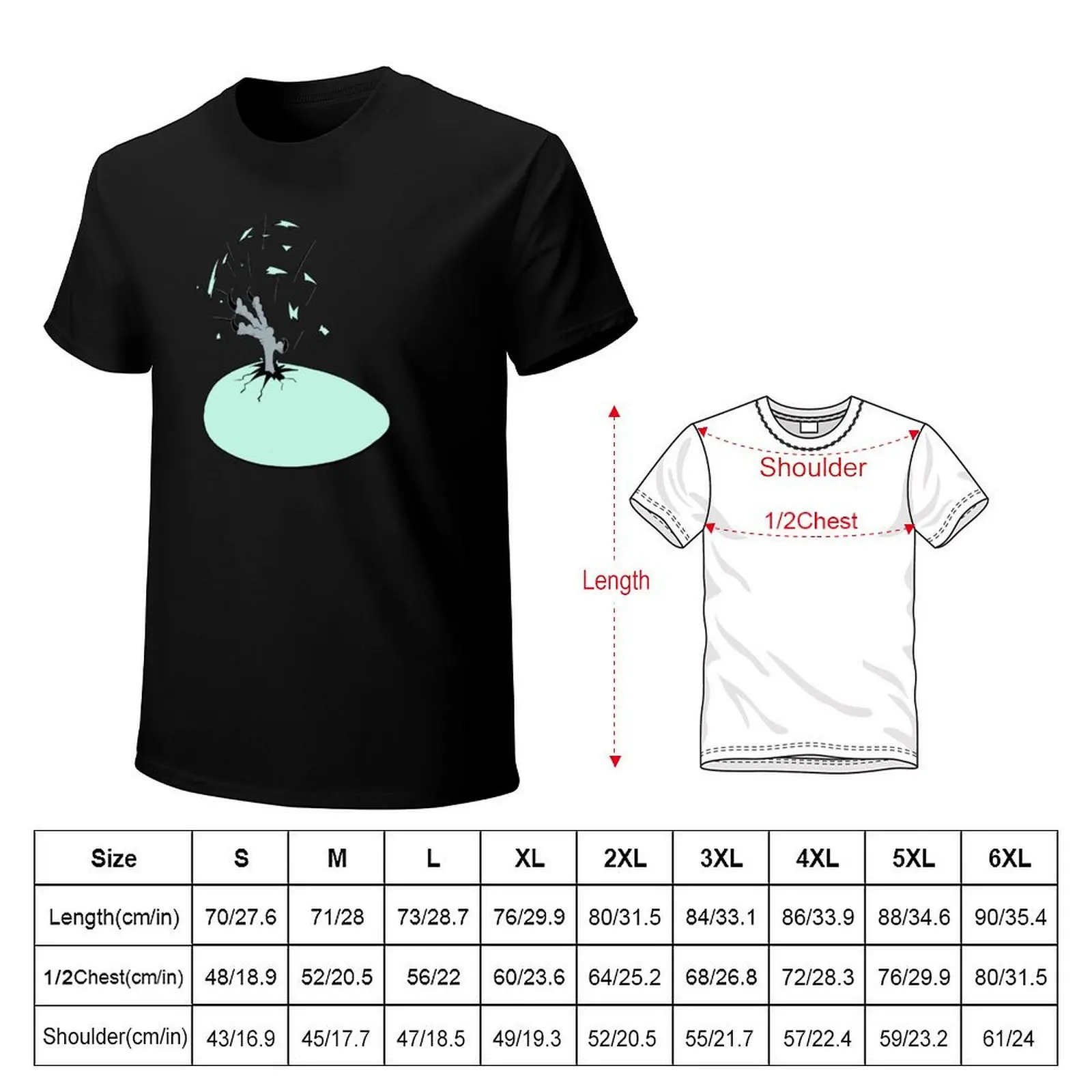 California condor egg hatching T-Shirt anime t shirts for man T-Shirt