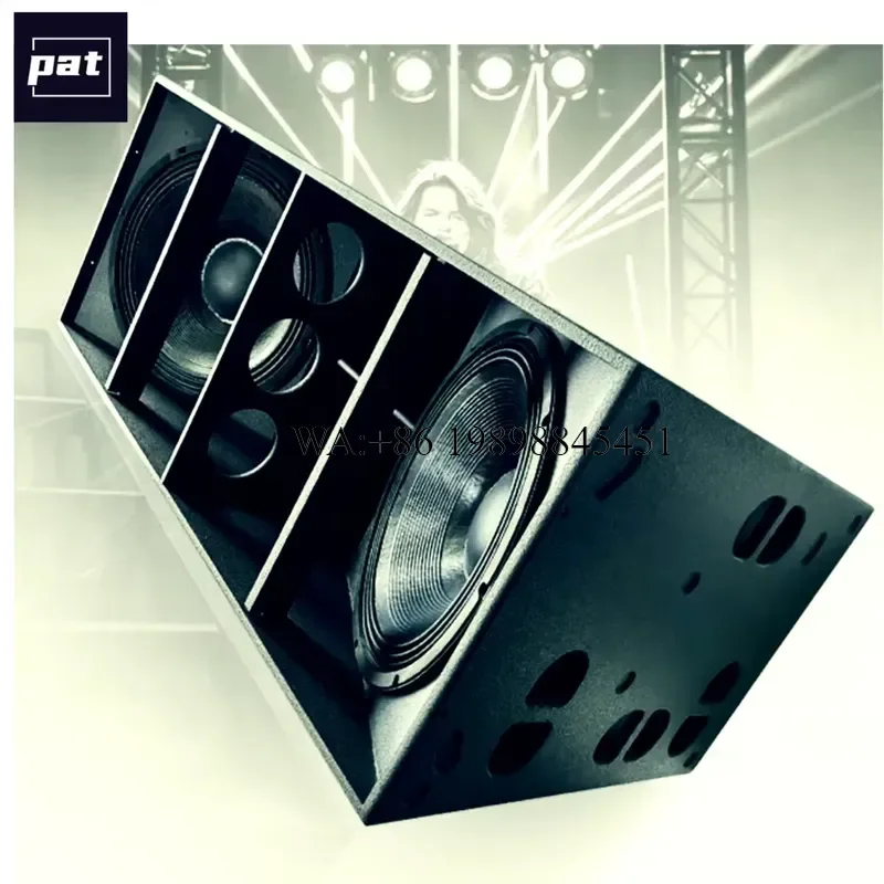 WMWMNU PAT SP221 Professional Double 21-Inch Passive Birch Plywood Subwoofer 6000W Eco-Friendly Design for Outdoor Stage