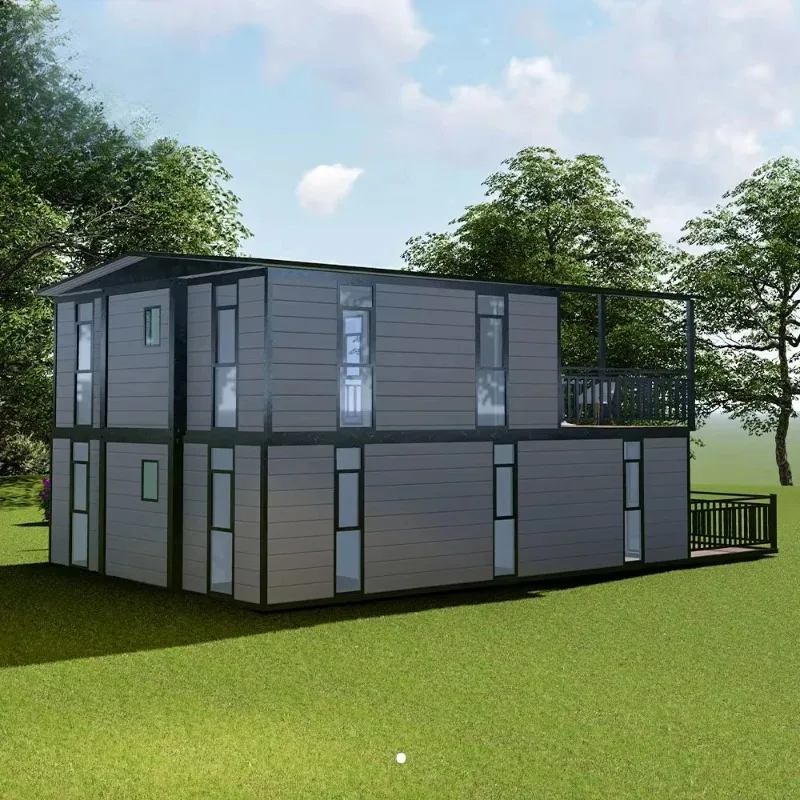 YG Customized Cheap 20Ft 40Ft Container Expandable Prefabricated House 5 Bedroom Sale Prefab Living Portable Home Casa Portab