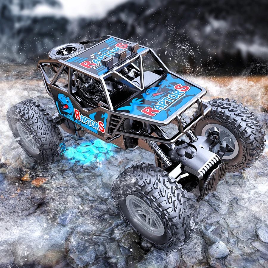 

Внедорожник с дистанционным управлением, динозавр, скалолазание, гонки, 2,4 г, с легкой зарядкой, игрушечный автомобиль для мальчиков и детей