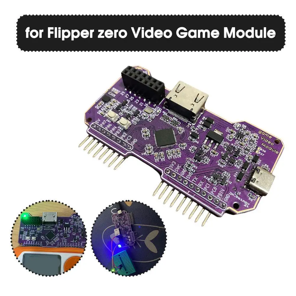 

Video Game Module For Flipper Zero Extend Motherboard For Dolphin Handle Game Console Video Game Accessories