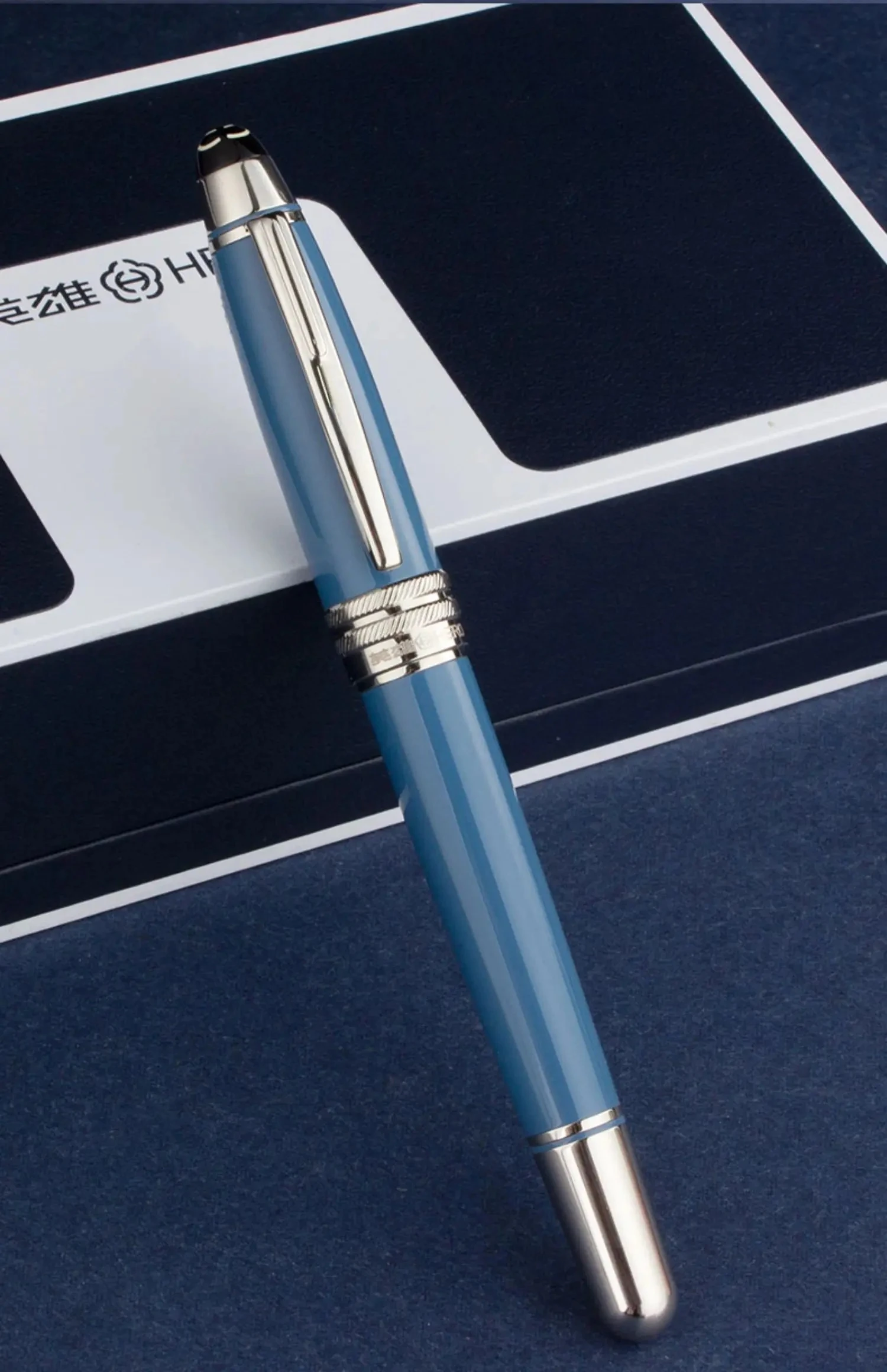 

Hero 10K Gold H73 Fountain Pen F 0.5mm Ink Pen Business Office Daily Writing Smooth for Men and Women Stationery Supplies Gift