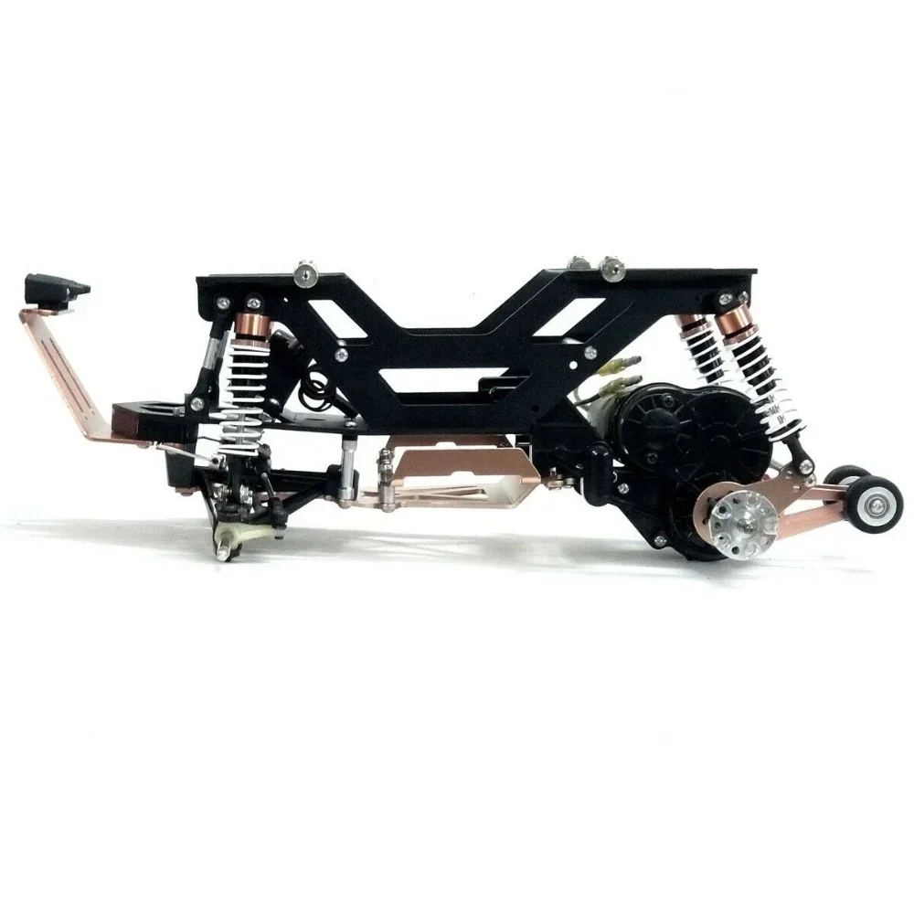 Parti opzionali in alluminio Shock/paraurti/Wheelie Bar/cuscinetti/telaio per Tamiya CW-01 Lunch Box/Midnight Pumpkin/Unimog 406