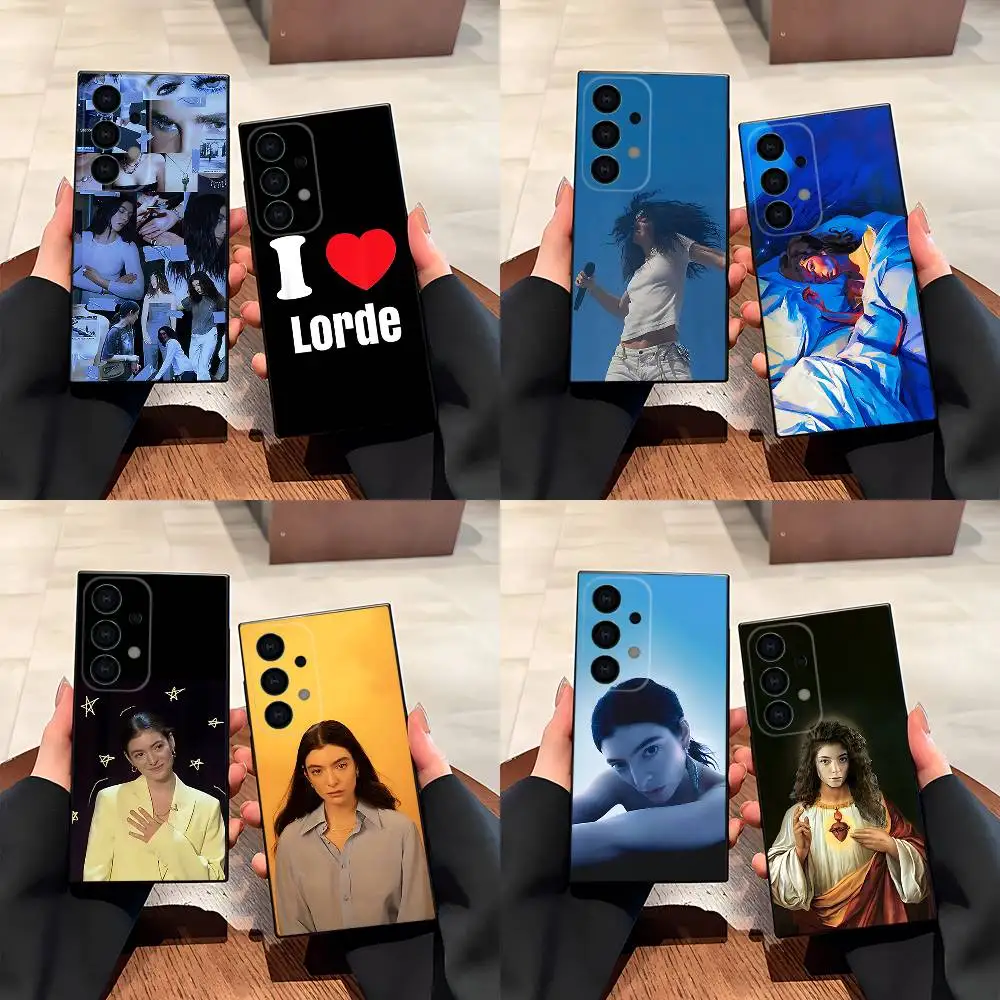 

Singer L-Lorde Virgin Case for Samsung Galaxy S21 S25 FE S24 S23 Ultra S20 S9 S22 Plus S10 TPU Cover